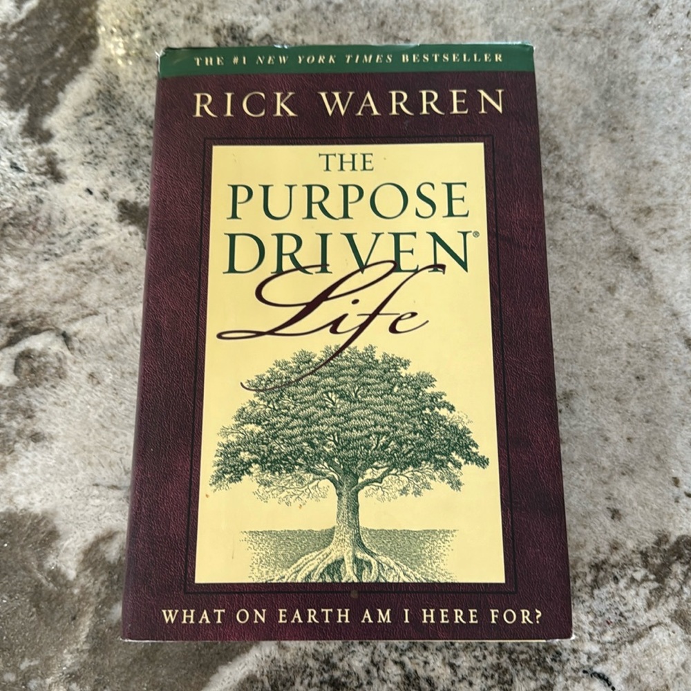 The purpose driven life hardcover book Best Seller